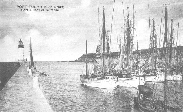 port ouest et le m�le