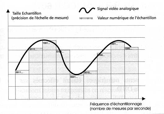 Num�risation d'un signal video